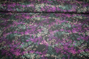 Vævet viskose stof med konfetti print