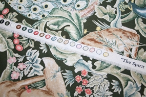 William Morris bomulds stof \'Forest Wooded\'