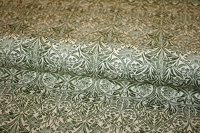 William Morris stof 'Medium Bluebell Green'