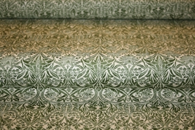 William Morris stof \'Medium Bluebell Green\'
