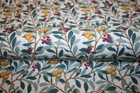 William Morris stof bomuld \'Arbutus Slate\'