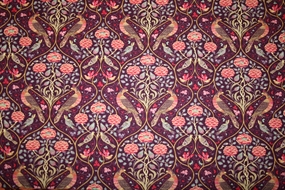 William Morris stof bomuld \'Seasons by May - Mulberry\'