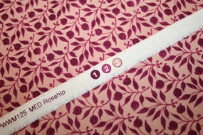 William Morris stof bomuld \'Rosehip Plum\'