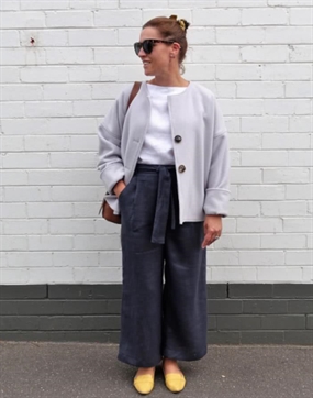 Symønster til kort jakke \'Adelaide\' fra StyleARC