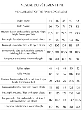 Snitmønster til bukser \'Brooklyn\'