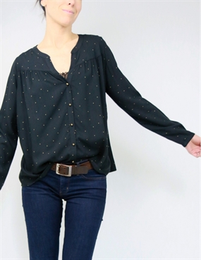 Snitmønster til skjortebluse