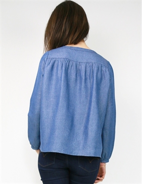 Snitmønster til skjortebluse