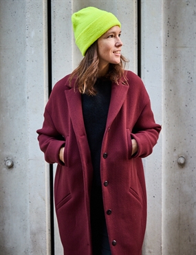 Snitmønster til frakke \'Flow\'