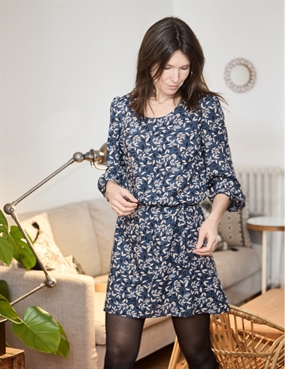 Snitmønster til bluse og kjole 'Hilda'