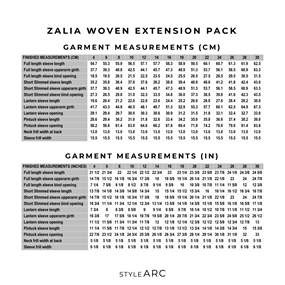 \'Zalia\' symønster udvidelsespakke fra StyleARC